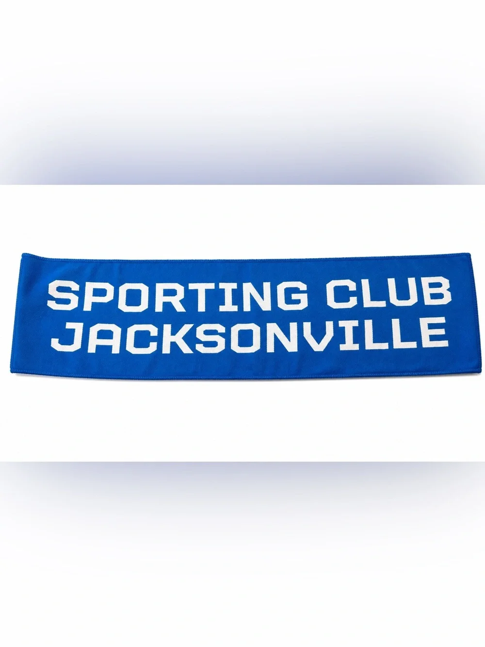 Sporting Club Jacksonville Blue & White Fan Scarf NWT